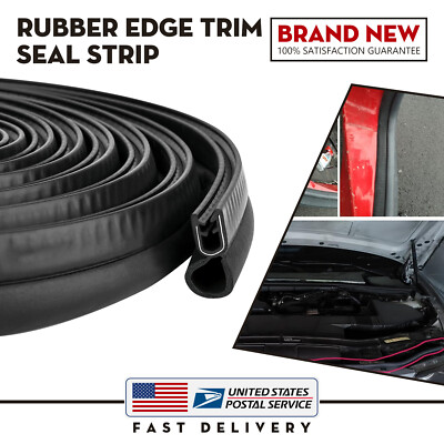 13FT U Shape Rubber Seal Weather Strip Door Edge Moulding Trim For Nissan Models