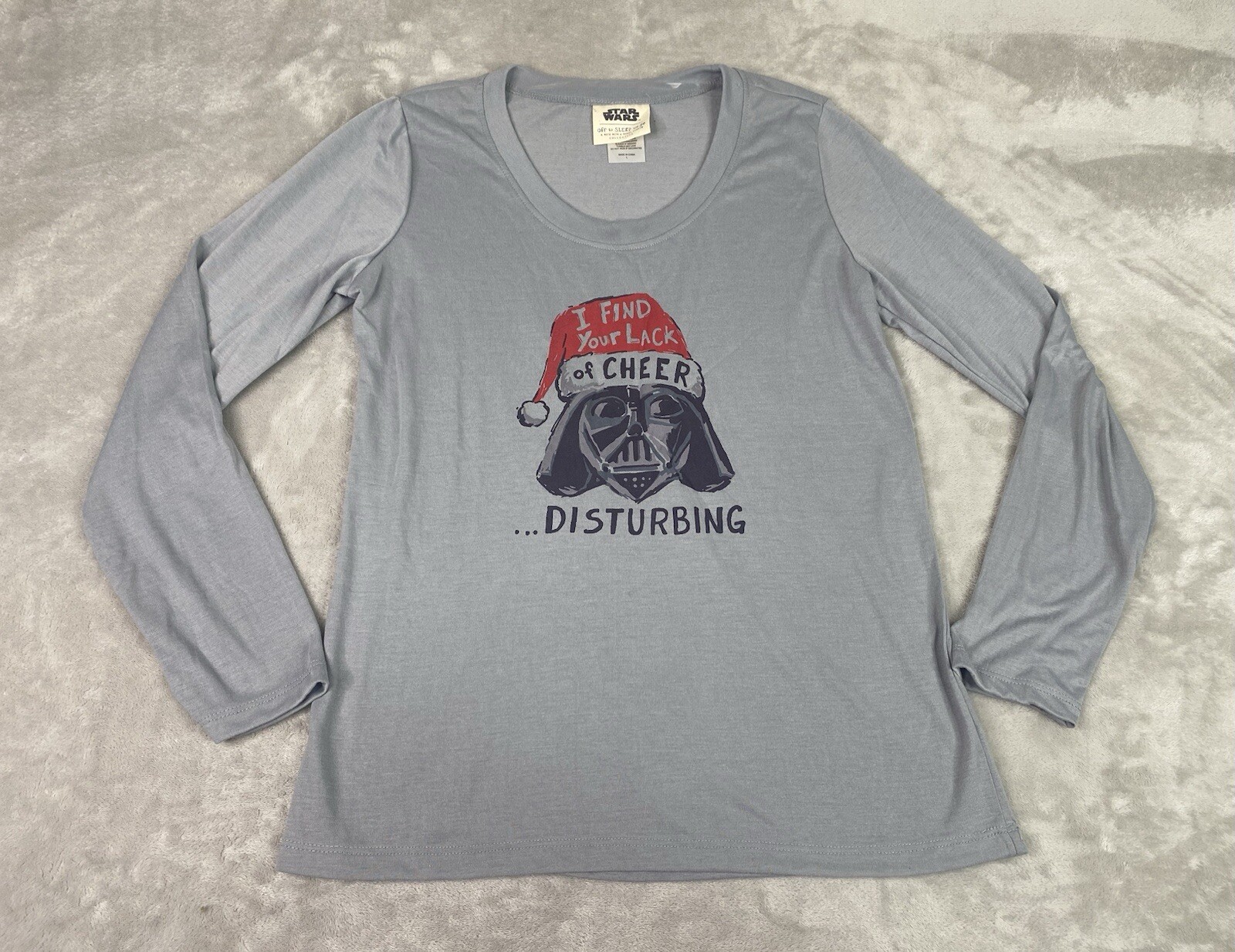 Star Wars Vader Graphic Christmas Long Sleeve Sleepwear for Kids