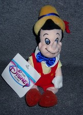 DISNEY STORE EXCLUSIVE PINOCCHIO 8" PLUSH BEAN BAG TOY
