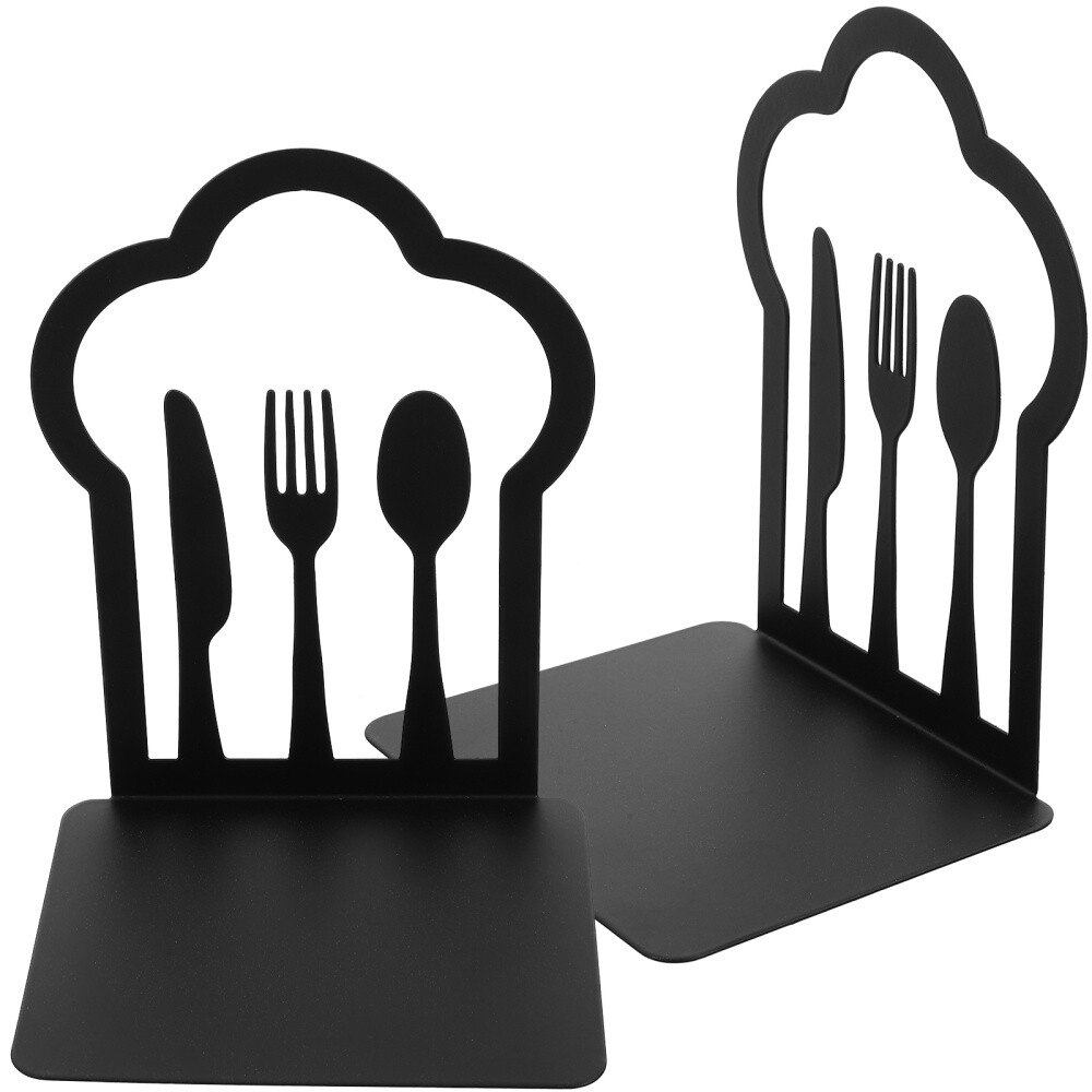 10 Pcs Delicate Book End Kitchen Themed Bookend Fork Spoon Book eBay
