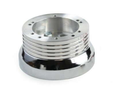 5 & 6 Hole Steering Wheel Polished Hub Adapter Ford Trucks Vans Pick Up