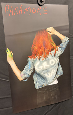 Paramore- Self Titled - NEW 2024 Album Promo Poster Litho Flat 11'' x 17''
