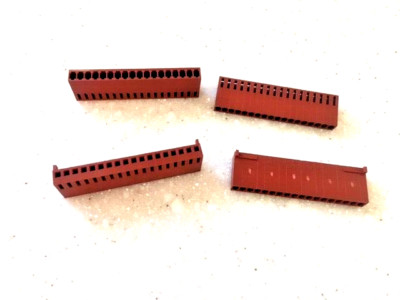 14pc 22-01-3187 MOLEX CONNECTOR HOUSING 18 POSITION .100