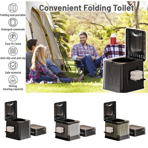 30L Outdoor Portable Hiking Camping Travel Toilet Potty Adult Caravan Boating AU - Picture 13 of 18