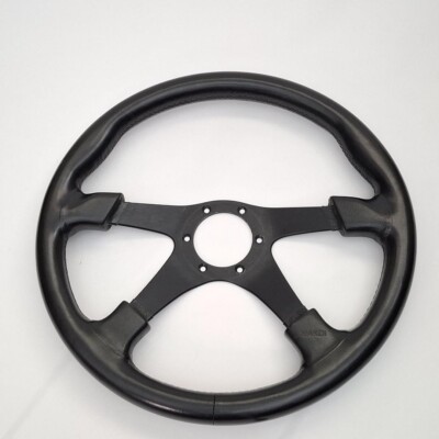NARDI Steering Wheel Black Leather 365mm | eBay