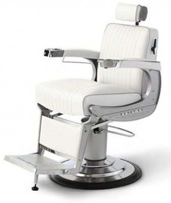 Takara Belmont Herrenfriseurstuhl Apollo 2 - weiss Friseureinrichtung - Friseurs