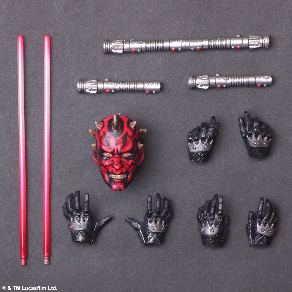 Used Variant Play Arts Kai Star Wars Darth Maul Figure Square Enix