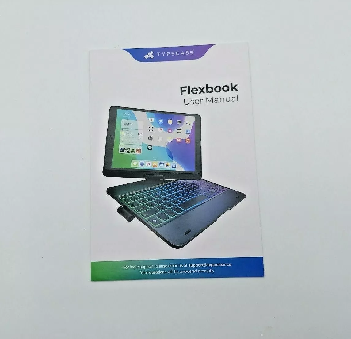  typecase Flexbook- iPad Pro 11 Keyboard Case - Backlit