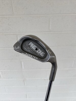 Ping Zing Single Iron 3 Iron KT-M Steel Stiff Right Black Dot 39.25''