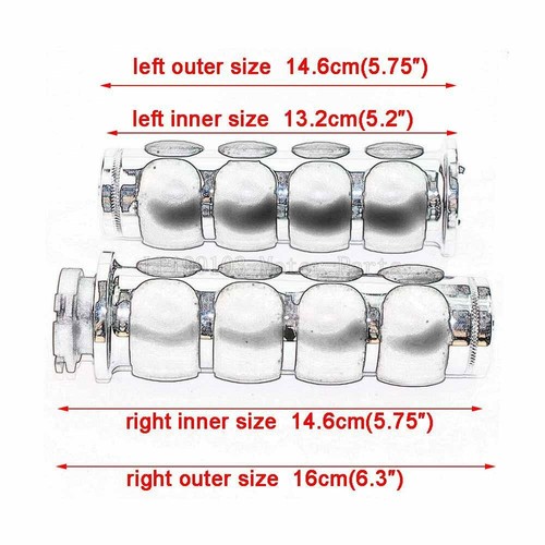 1'' Handle Bar Hand Grips for Harley-Davidson Sportster XL1200 XL883 XLH Custom - Foto 2 di 8