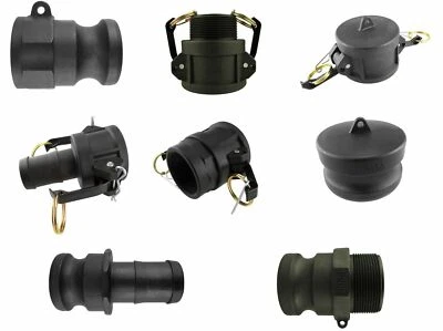 BRADAS CAMLOCK COUPLING FITTING, IBC TANK, FOR 3/4" HOSE 3/4"BSP THREAD MALE FEMALE