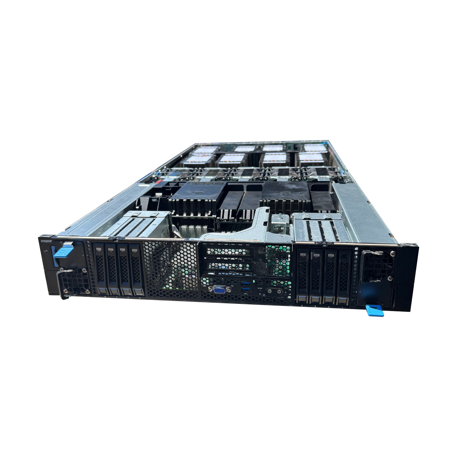 2U Deep Learning AI Server 8 Way GPU 8x V100 32GB SXM2 Intel 40 Cores 1TB DDR4