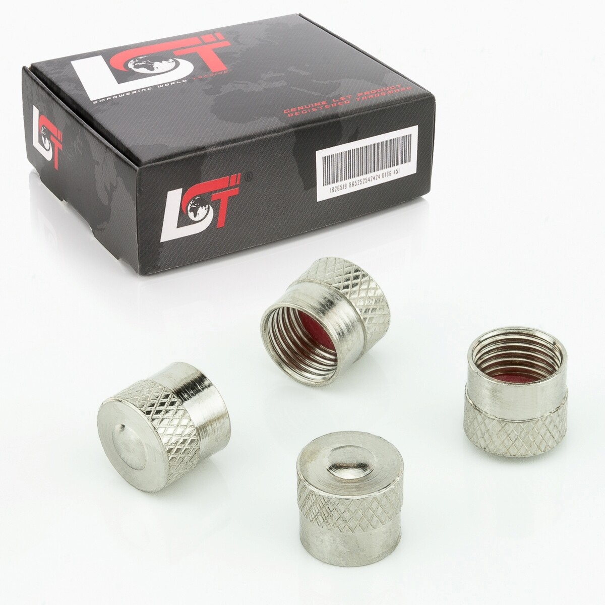 4x Tire Valve Caps Car Valve Cap Set Silver for SUZUKI