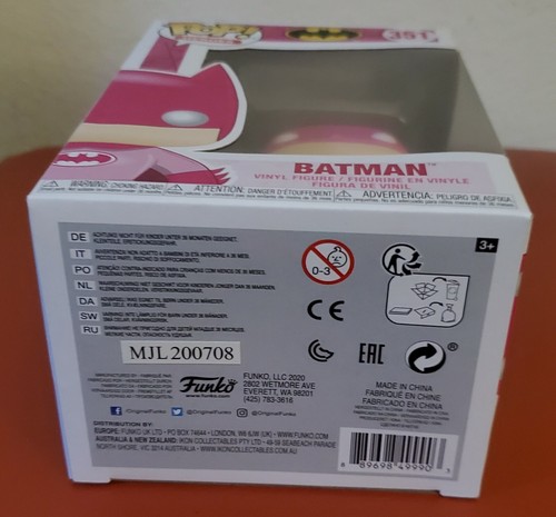 Batman: Breast Cancer Awareness Batman - DC Heros Funko Pop! Vinyl Figure - Picture 7 of 7