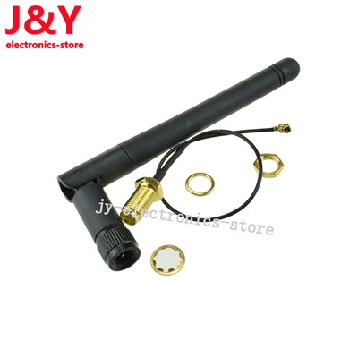 2.4G Antenna Extension Cable 3DBI Gain Antenna for ESP8266 Serial Wifi Module