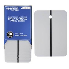 50 Paint Color Matching Spray Out Metal Panel...