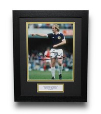 KENNY BURNS Scotland Framed SIGNED Autograph Photo Memorabilia Display COA