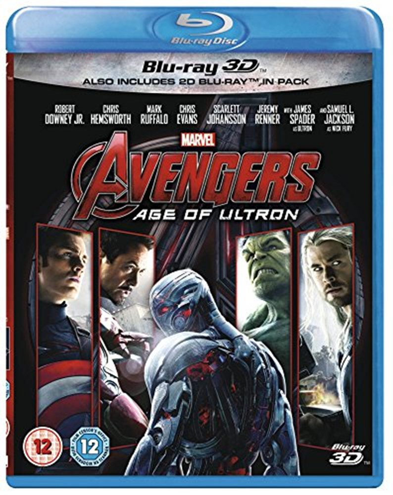 Avengers: Age of Ultron Blu-ray Action & Adventure (2015) Robert Downey Jr.