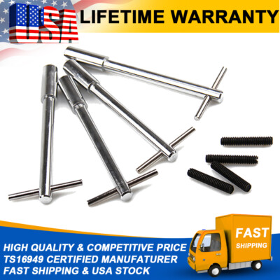 555-50145: Valve Cover T-Bar Wing Nuts | 5 In. Long T-Bars | 1/4 In.-20 Thread | Chrome | Set Of 4 - Foto 9