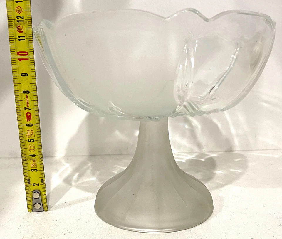 Ancienne petite coupe à fruit en Cristal à identifier - Photo 3/3