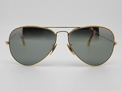 Ray-Ban B&L Gold Frame G-31 Top Gradient Mirror Lens Aviator