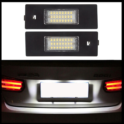 2x LED PREMIUM license plate lighting for Alfa Romeo 147 156 159 166 Mito Brera