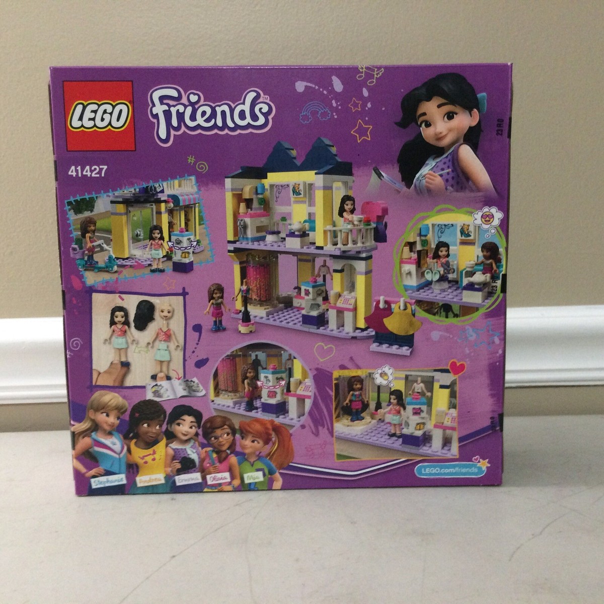 SEALED LEGO Friends Emma's Fashion Shop 41427 673419320108|