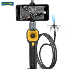 4-Way 360° Articulating Borescope 6.2mm 1080P Endoscope Camera for IOS Android 