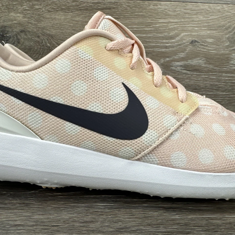 Nike Mujeres Zapatos de Golf Roshe G Zapatillas con Cordones Rosa Lunares AA1851-603 Talla 9 Foto 3 de 4