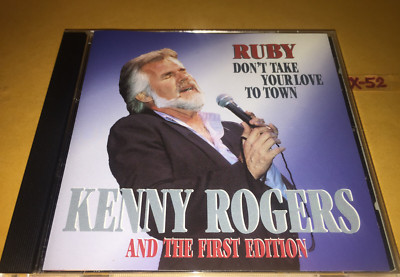Kenny Rogers & First Edition CD 20 hit RUBY DONT TAKE YOUR LOVE TO TOWN me mcgee
