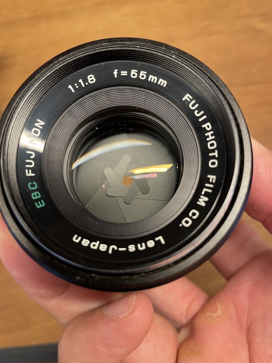 Rare Black : Almost Mint* Fuji ST801 LED Camera EBC Fujinon