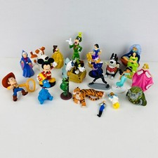 Mixed Pretend Play Lot Movie Character Figures Toys Mostly Disney Kids