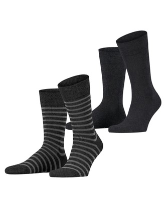 Esprit Fine Stripe 2-Pack Socken Herren Streifen