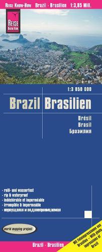 Brazil (1:3,850,000) (Map)