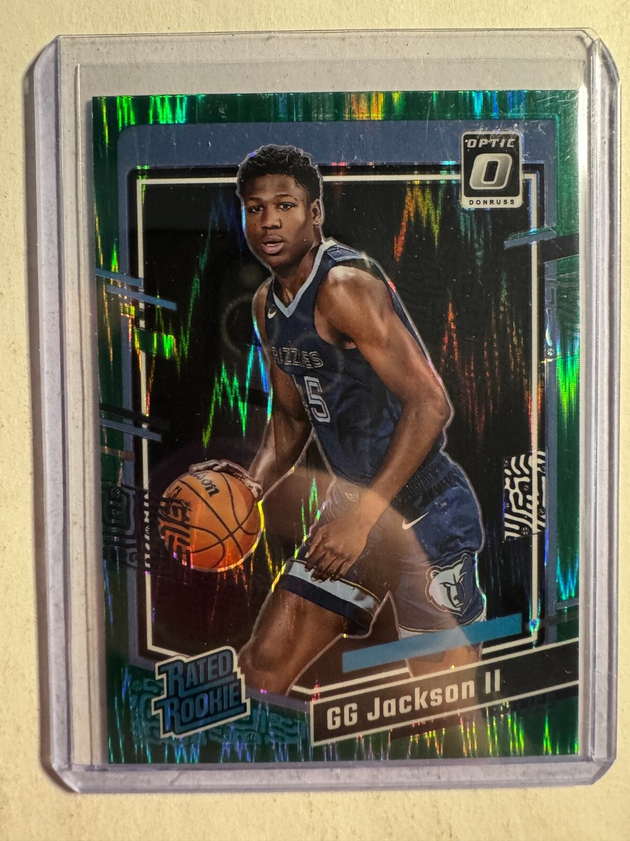 K289,676 - 2023-24 Donruss Optic Green Shock #228 GG Jackson II RR 