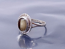 Vintage Sterling Silver Navajo Band Ring size 8