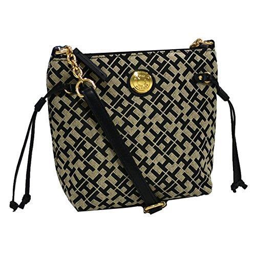 Tommy Hilfiger Crossbody Purse (Beige) 7" x 8" Messenger Adjustable Strap New - Picture 1 of 6