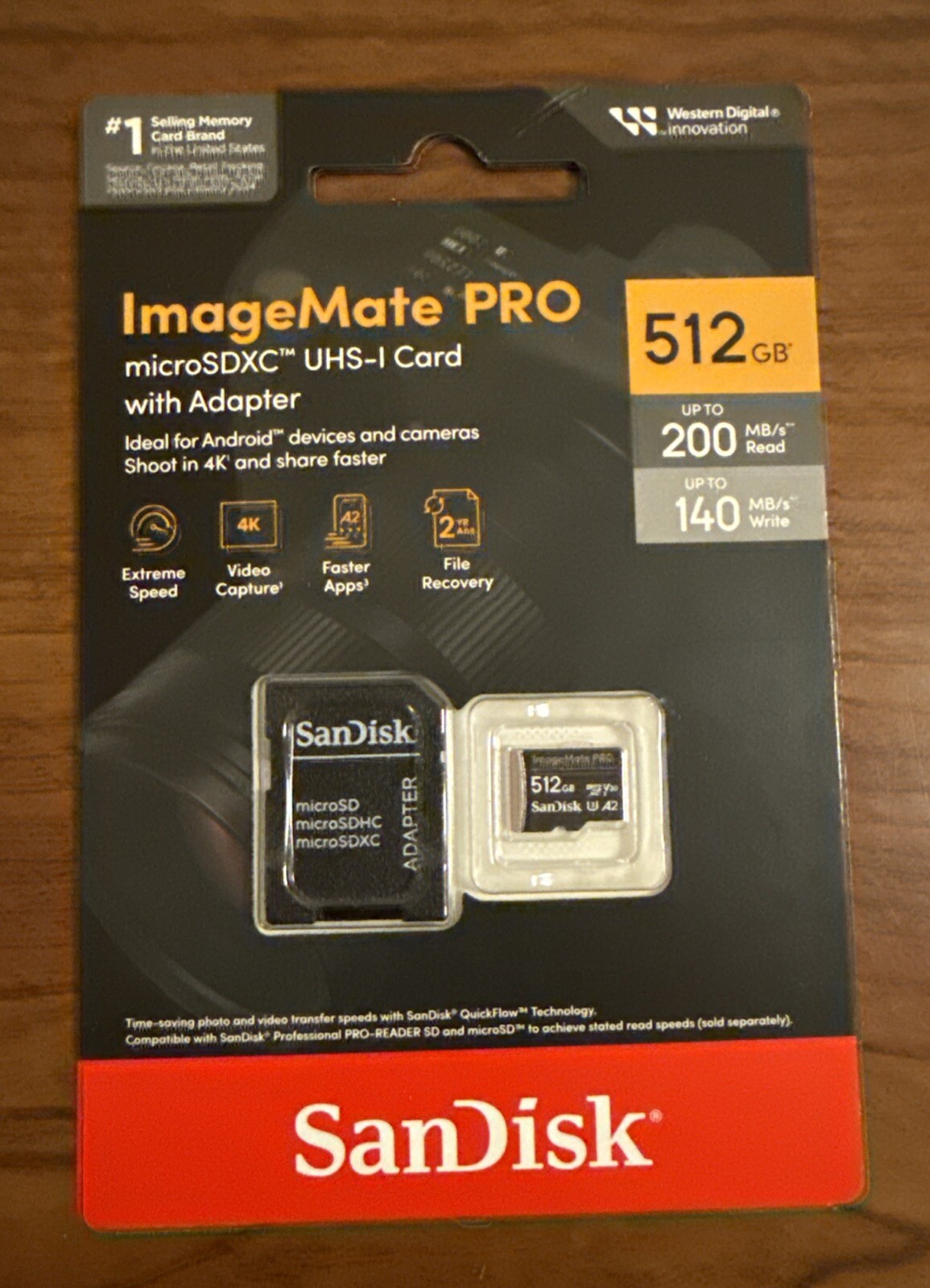 SanDisk ImageMate Pro SDXC UHS-I Memory Card 512GB 200MB/s BRAND NEW!!!!!