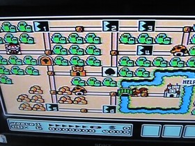 NES CONSOLE & RF SWITCH, MODEL NO. NES-001 - TESTED - CONSOLE ONLY - READ BELOW-