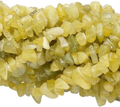 Halskette Chips echte Natursteine ca. 84 cm