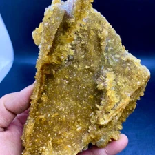 1.19LB Natural white Crystal Himalayan quartz cluster /mineralsls