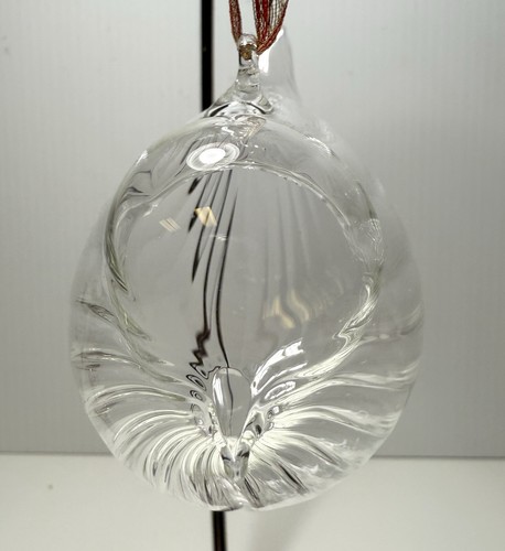 Pair of Vintage Hand Blown Art Glass Bird Christmas Ornaments 4.5” Width - Picture 8 of 11