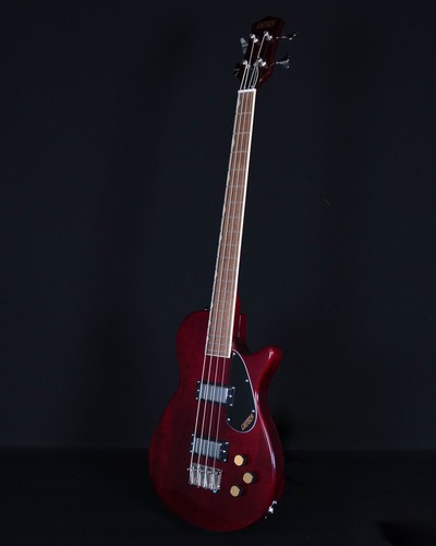 Gretsch Streamliner Jet Club Bass Single-Cut, Laurel FB, Walnut Stain - Picture 6 of 10