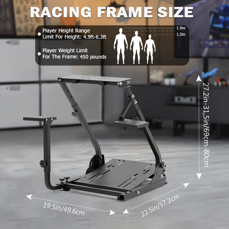 Marada G920 Racing Steering Wheel Stand for Logitech G29 G923 T300 T150 T248PS - Image 2 of 4