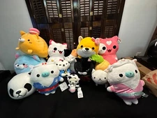 Round 1 Plush Toys | Sumikko Gurashi/Mamegoma/AMUSE/YELL/Sanrio/Rilakkuma/+ MORE