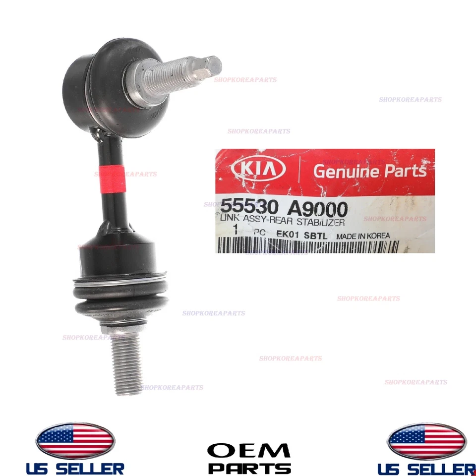 Eslabón estabilizador trasero izquierdo y derecho 2015-2021 Kia Sedona 2015-2021 original OEM 2 un. Foto 3 de 4