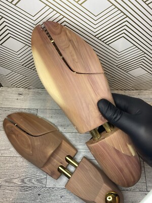 BRAND NEW Men 7-7.5 Premium Cedar Wood Shoe Tree Stretchers Boot Trees 40 EU