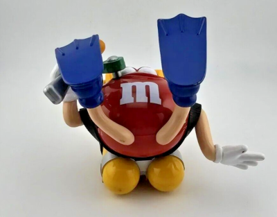 M & M M&M's Red Character Scuba Diver Am/Fm Radio & Headphone