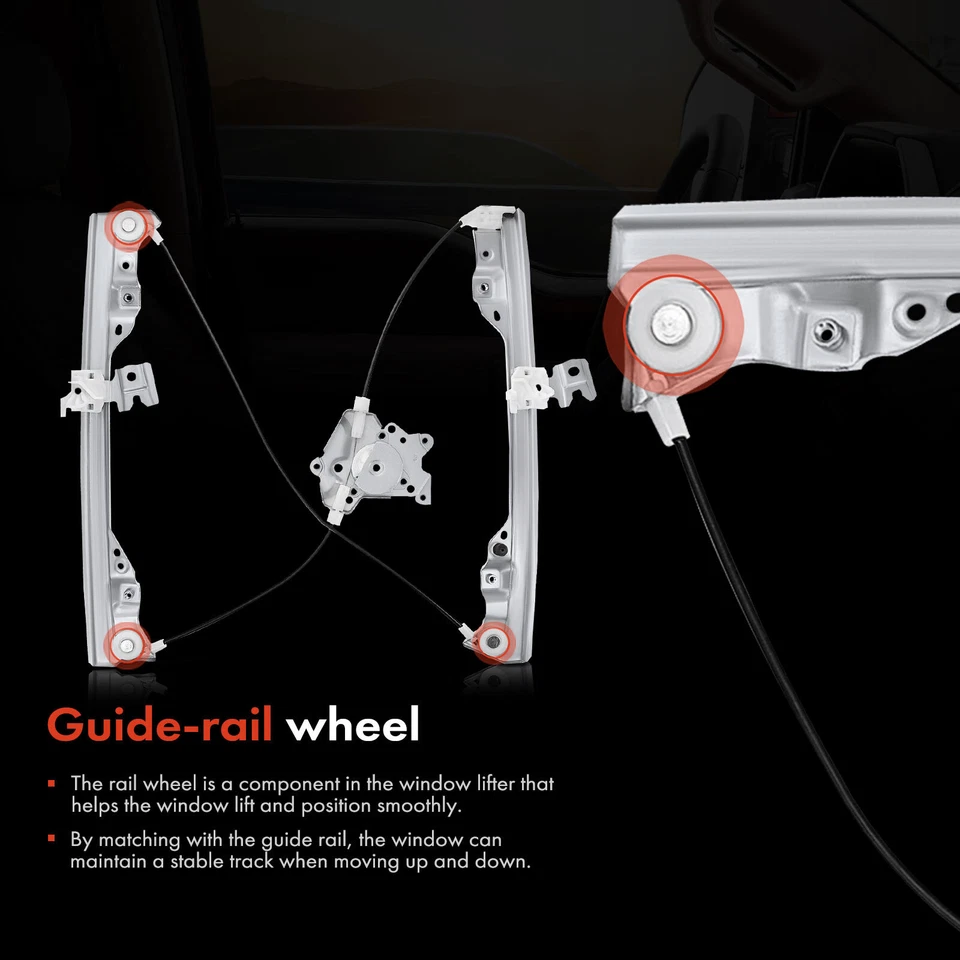 Controlador delantero LH regulador de ventana eléctrica para Infiniti G35 Q45 2002-2006 FX35 FX45 Foto 4 de 4