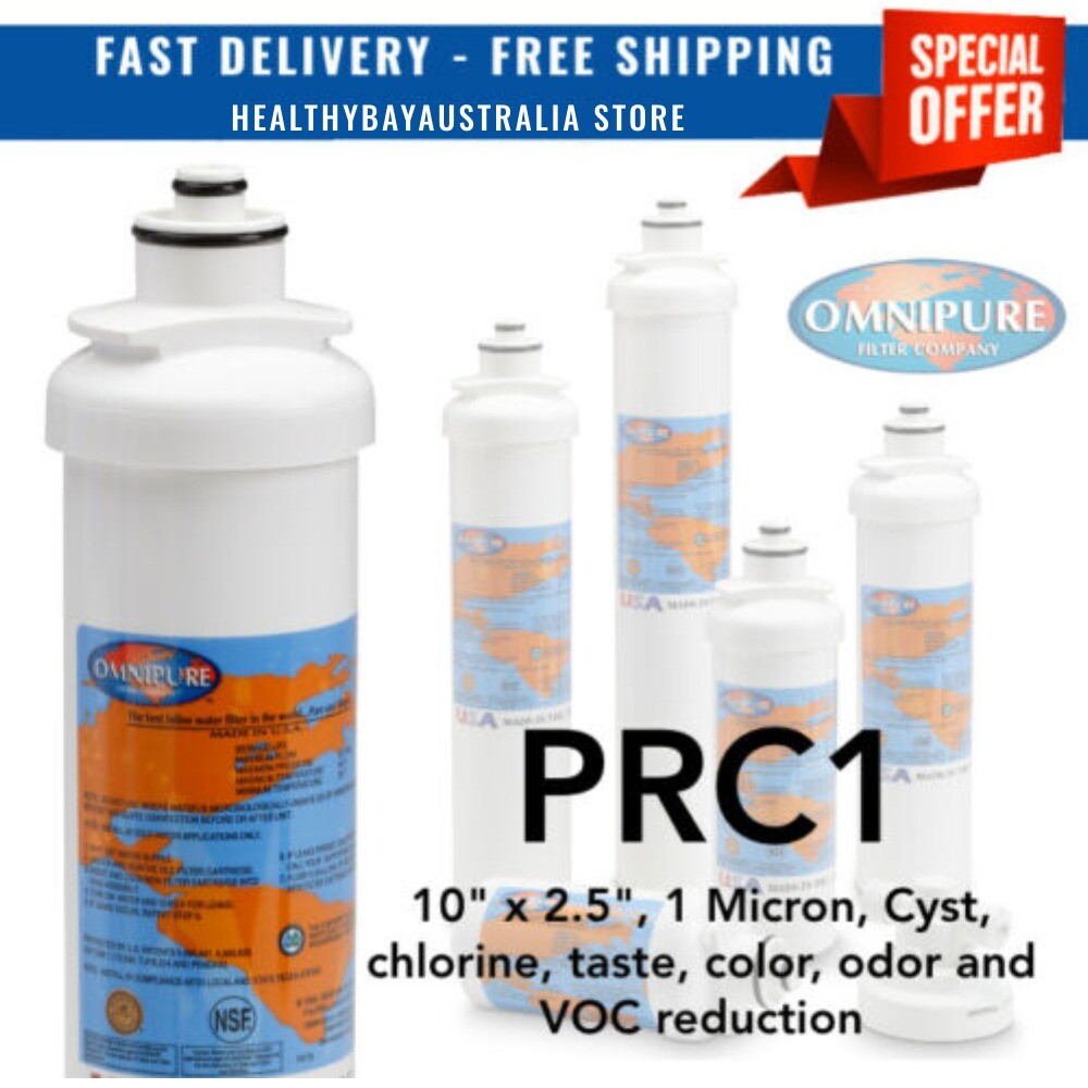 OMNIPURE USA PR100 replacement cartridge PRC1 CARAVAN WATER FILTER eBay